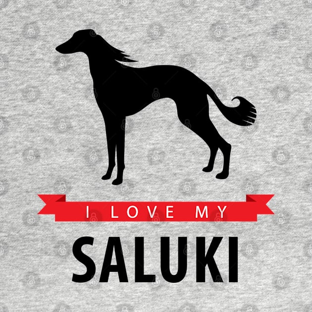 I Love My Saluki by millersye